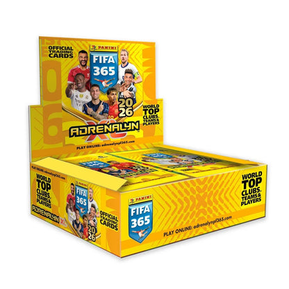 24 Pack Booster Box Adrenalyn FIFA 365 2026 TC Panini