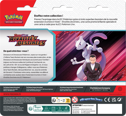 Pokémon EV10 : Tripack 3 boosters