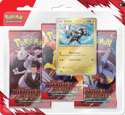 Pokémon EV10 : Tripack 3 boosters