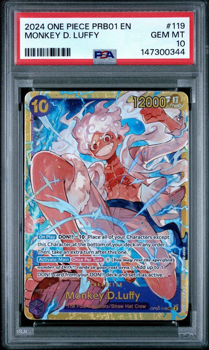 2024 ONE PIECE PRB01-PREMIUM BOOSTER -ONE PIECE CARD THE BEST- 119 MONKEY D. LUFFY