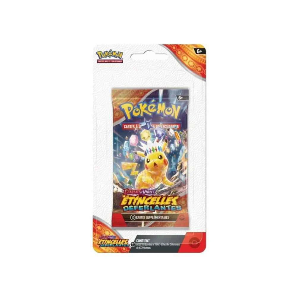 Pokémon - Booster Français sous Blisters - EV08 - Ecarlate et Violet - Étincelles Déferlantes (En Blister)