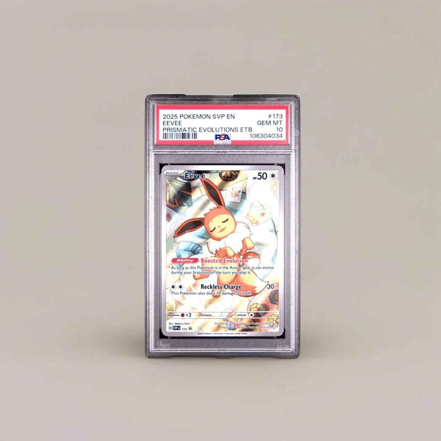 Eevee 173 PSA 10 GEM Mint Prismatic Evolutions AR