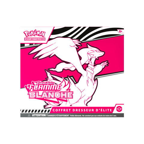 Pokémon : Coffret Dresseur d'Elite Flamme Blanche