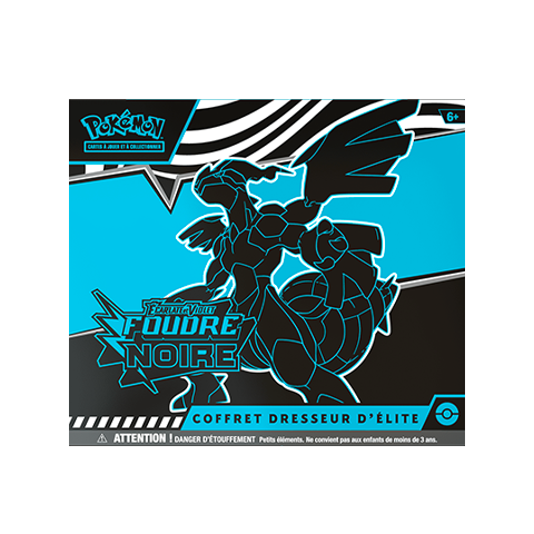 Pokémon : Coffret Dresseur d'Elite Foudre Noire
