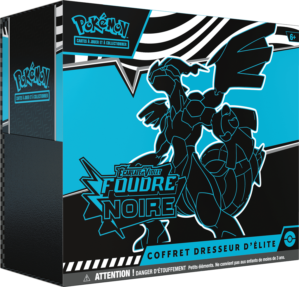 Pokémon : Coffret Dresseur d'Elite Foudre Noire