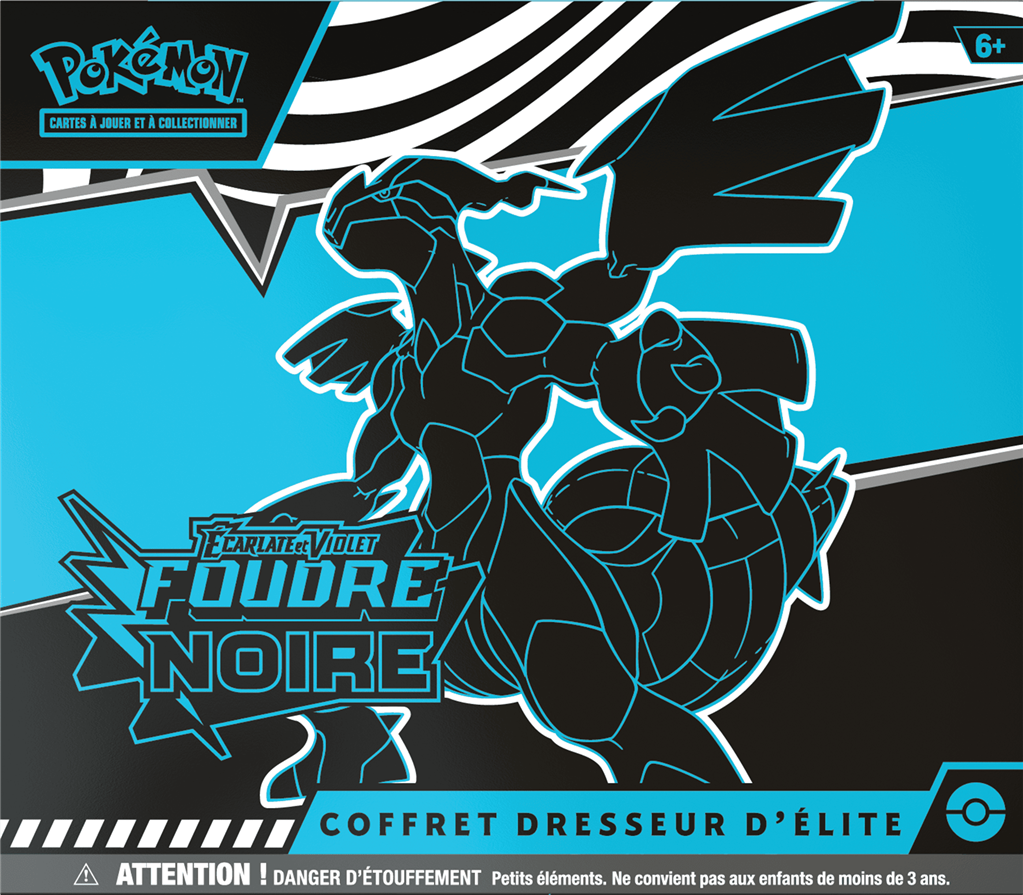 Pokémon : Coffret Dresseur d'Elite Foudre Noire