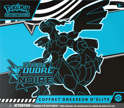 Pokémon : Coffret Dresseur d'Elite Foudre Noire