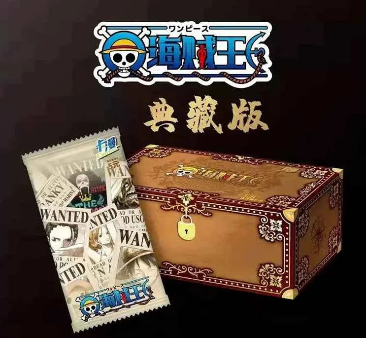 ONE PIECE BOX DISPLAY de 20 Boosters Coffre Marron ! Anime TCG CCG Collection