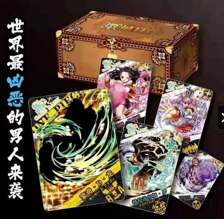 ONE PIECE BOX DISPLAY de 20 Boosters Coffre Marron ! Anime TCG CCG Collection