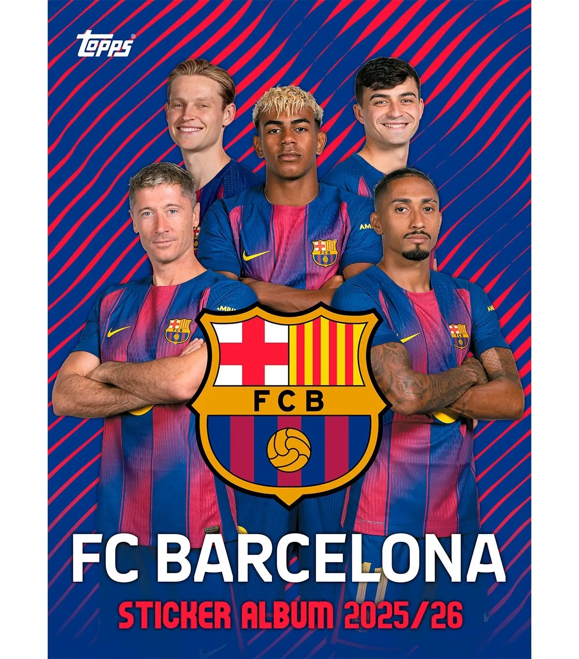 Sticker Album 2025/26 FC Barcelona - Topps Europe Anglais