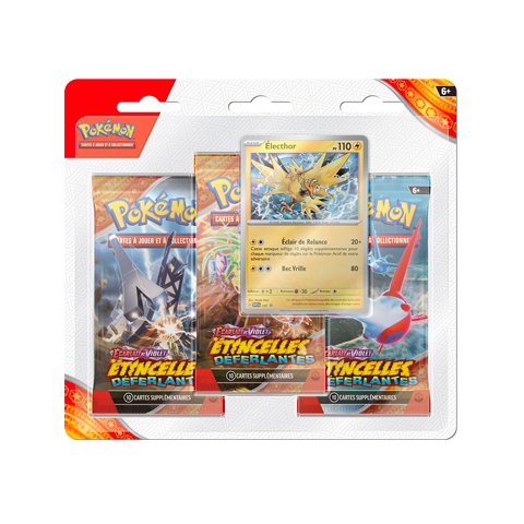Pokémon EV08 : Tripack 3 boosters