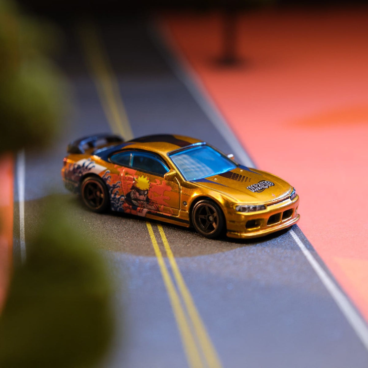 Hot Wheels x NARUTO Nissan Silvia (S15) – vue principale